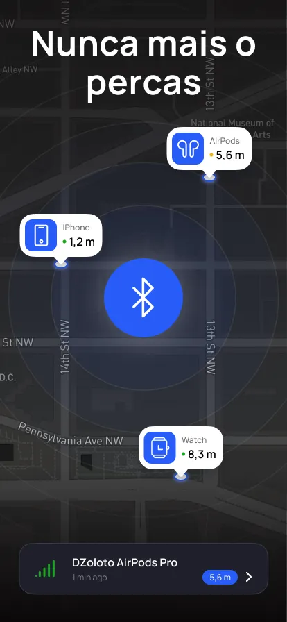Exemplo do app